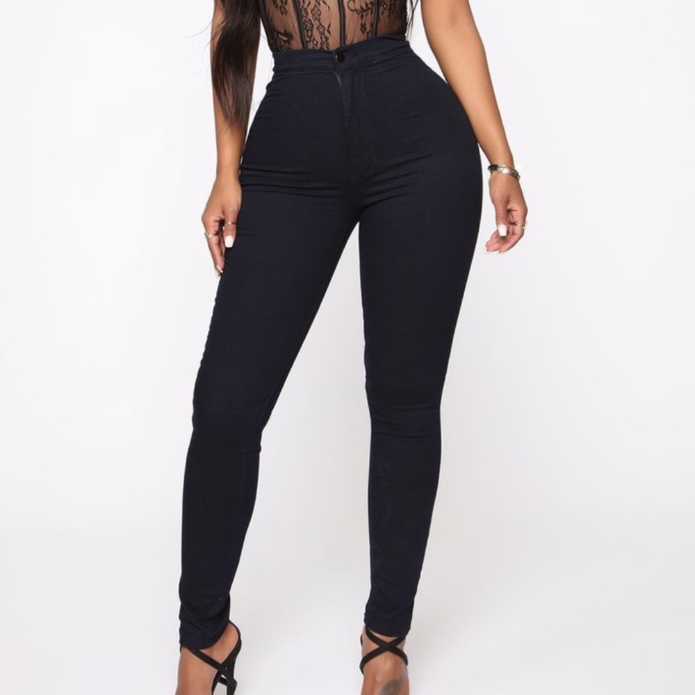 🌸5 FOR 60🌸Fashion nova high waisted skinny jeans